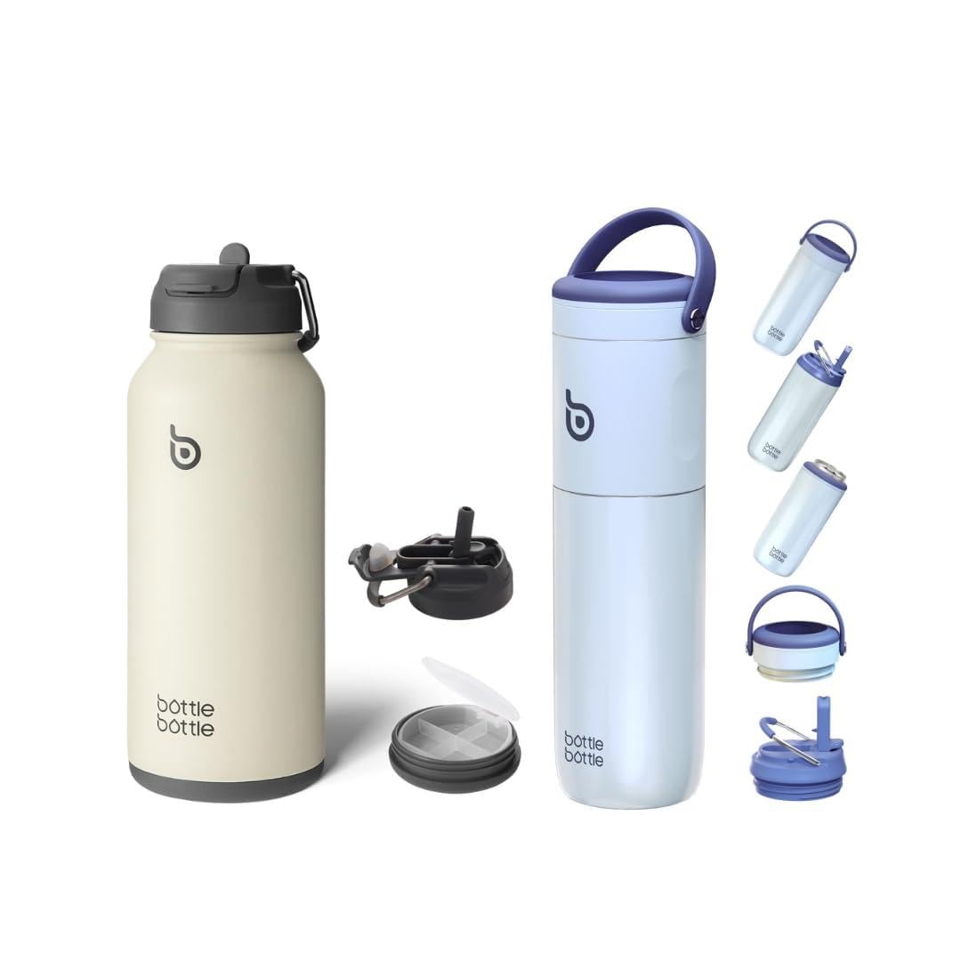 Amazon.com: Cheers to 3 Years！BOTTLE BOTTLE 32oz Hydro X & Magic